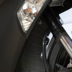 Protection de radiateur R&G Racing RAD0141BK pour Kawasaki ZX-6R 2013-2018 en aluminium