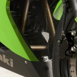 Protection de collecteur R&G Racing DG0012BK pour Kawasaki Ninja 300 2013-2017 en aluminium