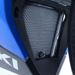 Protection de radiateur d'huile R&G Racing OCG0030RACINGTI pour Suzuki GSX-R1000 2017-2019 en titane