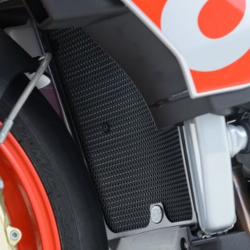 Protection de radiateur R&G Racing RAD0192BK pour Aprilia RSV4 2015-2019 en aluminium