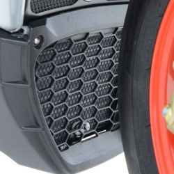 Protection de radiateur d'huile R&G Racing OCG0025BK pour Aprilia RSV4 2015-2019 en aluminium