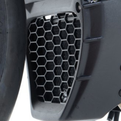Protection de radiateur d'huile R&G Racing OCG0025RACINGTI pour Aprilia RSV4 2015-2019 en titane