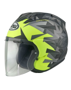 Casque Arai SZ-R EVO Mimesis Yellow (mat)