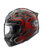 Casque Arai Quantic Swirl Red