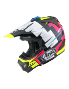 Casque Arai MX-V EVO Battle Yellow
