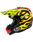 Casque Arai MX-V EVO Flame Yellow