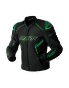 Blouson textile RST S-1 D3O Black/Grey/Flo Green