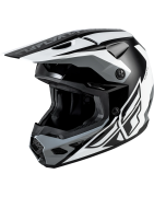 Casque FLY Racing Kinetic Crest White/Black/Grey