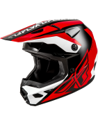 Casque FLY Racing Kinetic Crest Red/Black/White
