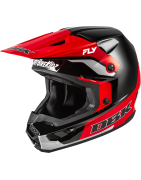 Casque FLY Racing Kinetic DBK 2026 Black/Red/Grey