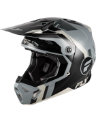 Casque FLY Racing Formula CP Seal Black/Grey/Light Grey