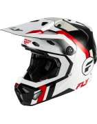 Casque FLY Racing Formula CP Seal White/Black/Red