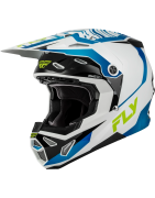 Casque FLY Racing Formula CP Charge White/Blue/Black
