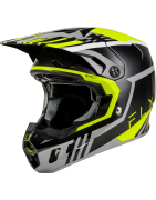 Casque FLY Racing Formula CC Strike Grey/Black/Hi-Vis Yellow